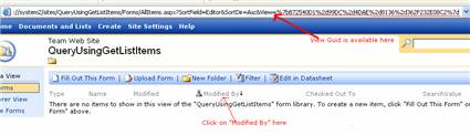 Query SpItems: Figure 2