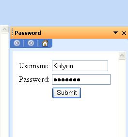 Password Pane: Figure 3