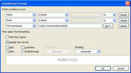 Disable a Button: Figure 2