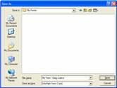 Save As Dialog: Figure 5