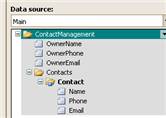 Data source for child mapping