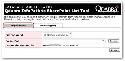 Import Forms 
