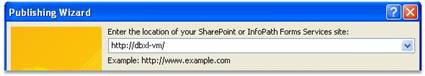 publish form