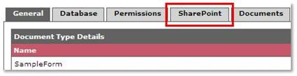 sharepoint tab