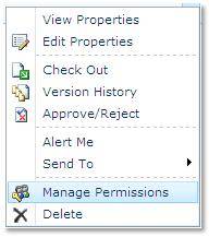Manage Permissions