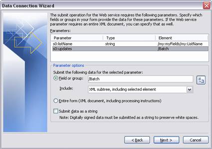 Add SpList Items: Figure 3