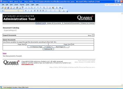 Document Catalog Sample 