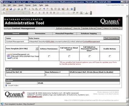 DAT - Document Type Configuration with SQL connection