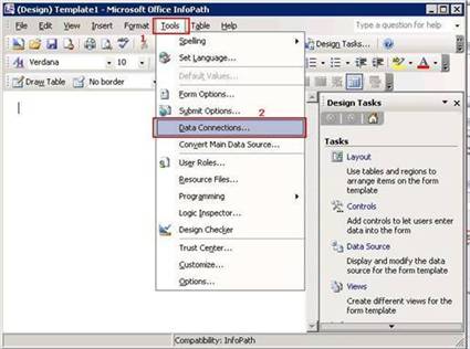 View Data Connections