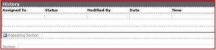 Sample Base Form - History Blank