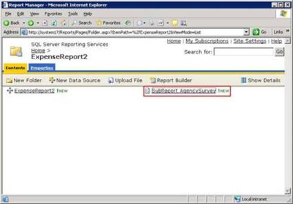 SQL Server Reporting Services - Preview